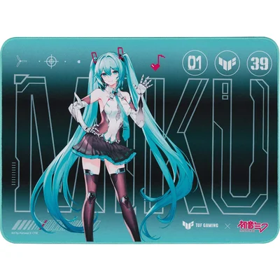 Геймърски пад за мишка ASUS TUF GAMING P1 Hatsune Miku Edition