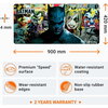 Геймърски пад DC Batman: Torn Collage - Batman and Villains, XL