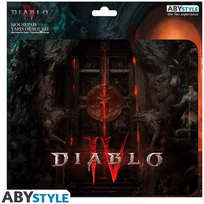 Геймърски пад ABYSTYLE Diablo - Hellgate, Гъвкав, Многоцветен