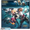 Геймърски пад ABYSTYLE LEAGUE OF LEGENDS - Team, Гъвкав, Многоцветен