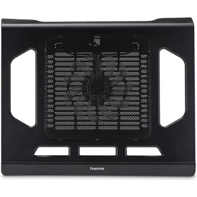 Hama охлаждаща поставка за лаптоп Black Edition с вентилатор, USB