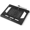 Hama охлаждаща поставка за лаптоп Black Edition с вентилатор, USB