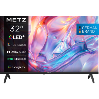 Телевизор METZ 32" 32MQH7000Z HD Ready QLED+ Google TV, Клас E
