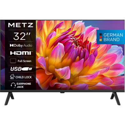 METZ Телевизор 32" DLED HD Ready 1366x768, 2x8W