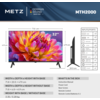 METZ Телевизор 32" DLED HD Ready 1366x768, 2x8W