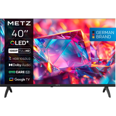 Телевизор METZ 40" 40MQH7030Z QLDE+ FHD(1920x1080), GoogleTV, Клас E