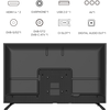 METZ Телевизор 40MTE2000Z 40" LED TV, HD, черен