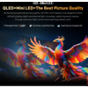 Телевизор METZ 55" 55MNH7000Z UHD 4K QD-Mini LED, Matte Screen Ultra, Google TV, Клас E