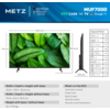 Телевизор METZ 60" 60MUF7000Z Ultra HD 4K LED Google TV, Клас E