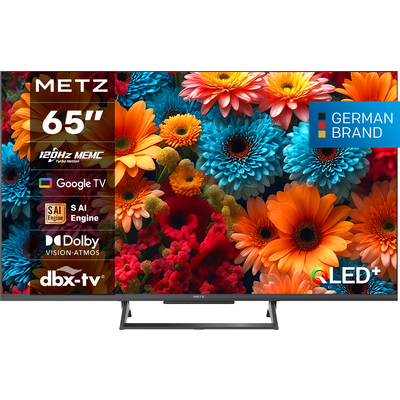 METZ Телевизор 65MQF7500Z,  65"QLED+/4K/Google TV, 120Hz