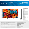 METZ Телевизор 65MQF7500Z,  65"QLED+/4K/Google TV, 120Hz