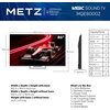 Телевизор METZ 86MQE8000Z, 86"(217 см), QLED, Google TV, 4K/UND, 144Hz