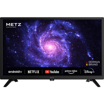 Телевизор METZ 24MTC6000Z, 24"(60 см), LED HD, Smart TV, Android 9.0 TV, Черен (Разопакован)