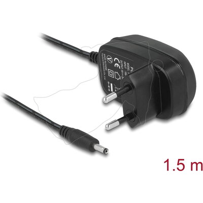 Delock Захранващ адаптер external DC 3,5 x 1,35 mm 5,0 V / 2,0 A / 10,0 W Navilock