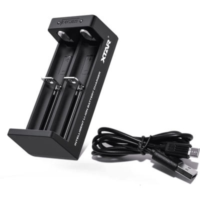 Зарядно у-во XTAR MC2S NEW, USB Type-C , Universal Charger, LiIon & NIMH, 18650, CR123, AA, AAA с 2 гнезда Зарядно у-во XTAR MC2S NEW, USB Type-C , Universal Charger, LiIon & NIMH, 18650, CR123, AA, AAA с 2 гнезда
