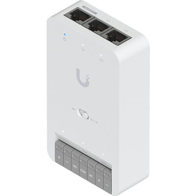Ubiquiti UA-HUB-DOOR-MINI Compact Access Control Hub for a single door, Connect and power via PoE++ Ubiquiti UA-HUB-DOOR-MINI Compact Access Control Hub for a single door, Connect and power via PoE++