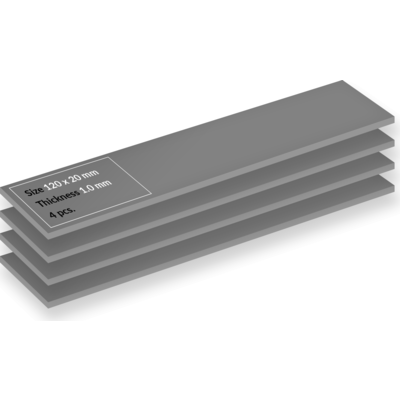 Термопроводящ пад ARCTIC TP-4 - 120x20x1.0 mm 4-Pack
