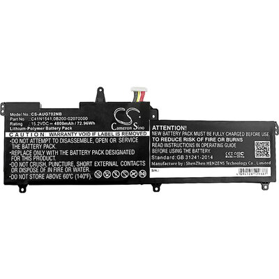 Батерия за лаптоп ASUS GL702  C41N1541 LiPo 15.2V 4800mAh CAMERON SINO