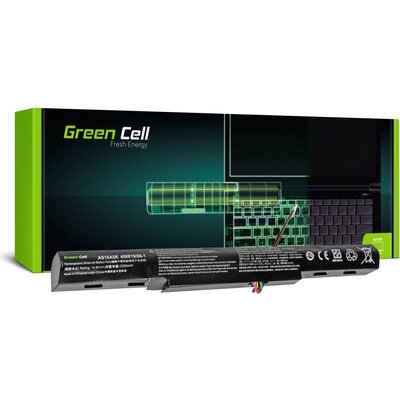 Батерия  за лаптоп Acer Aspire E 15 E15 E5-575 E5-575G E 17 E17 E5-774 E5-774G AS16A5K 14.8V 2200mAh GREEN CELL
