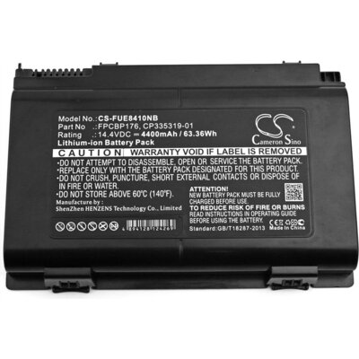 Батерия за лаптоп Fujitsu LifeBook E8410 E8420 E780 N7010 AH550 NH570 14,4V 4400mAh CAMERON SINO