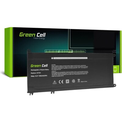 Батерия за лаптоп GREEN CELL, Dell 33YDH, Dell Inspiron G3 3579, 3779, G5 5587, G7 7588, 7577, 7773, 7778, 7779, 7786, Latitude 