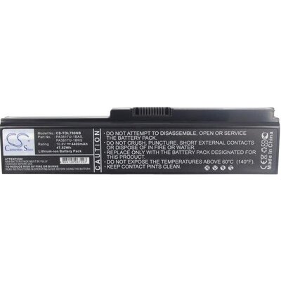 Батерия  за лаптоп Toshiba Satellite C650 C650D C660 C660D L650D L655 L750 PA3635U PA3817U, 10.8V, 4400mAh CAMERON SINO