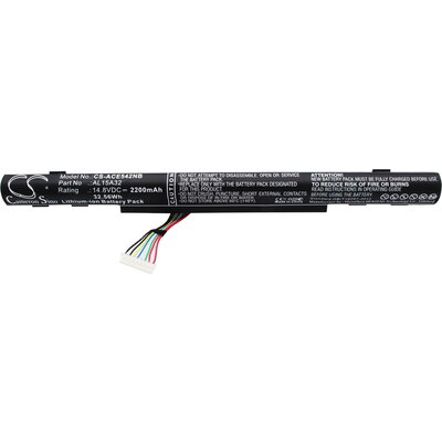 Батерия  за лаптоп  ACER Aspire E5 522-64T9, Aspire F5-571-50RK, TravelMate P257-M-52CA, AL15A32 LiIon 14.8V 2200mAh CAMERON SIN