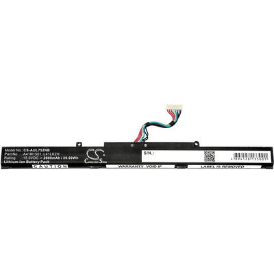 Батерия за лаптоп  ASUS GL752JW, VivoBook Pro N552VW-FI035T, VivoBook Pro N752VX-GC084T, A41N1501 LiIon 15V 2600mAh CAMERON SINO