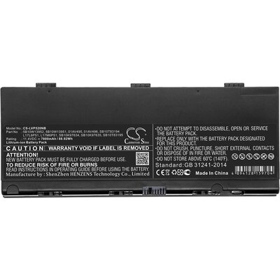 Батерия за лаптоп  LENOVO ThinkPad P52 C00 , 01AV495, L17L6P51 LiIon 11.4V  7800mAh CAMERON SINO