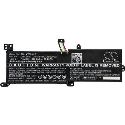 Батерия за лаптоп  LENOVO 130-14AST, IdeaPad 320-15AST, Ideapad 320-17IKB L16C2PB1 LiPo 7.5V  3900mAh CAMERON SINO