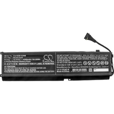 Батерия  за лаптоп Razer Blade 15 2020, Blade 15 2021, RZ09-0328  RC30-0328  LIPo 15.4V 4200 mAh CAMERON SINO