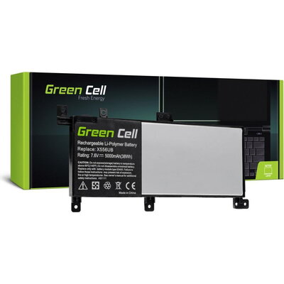 Батерия за лаптоп  ASUS X556U X556UV  AS111  C21N1509 7,6V 4100mA GREEN CELL