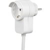 Удължителен кабел HAMA Powerplug, Допълнителен контакт, 3.0 m, Бял