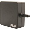 Универсално захранване(зарядно) за лаптоп FSP NB 65W, USB Type-C, Черен