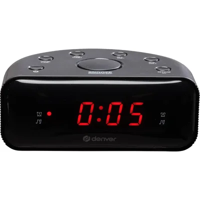 FM радио часовник Denver CR-430MK2, с двойна аларма и LED дисплей