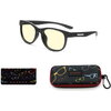 Детски компютърни очила GUNNAR Rush Kids Small, Amber Natural, Черен