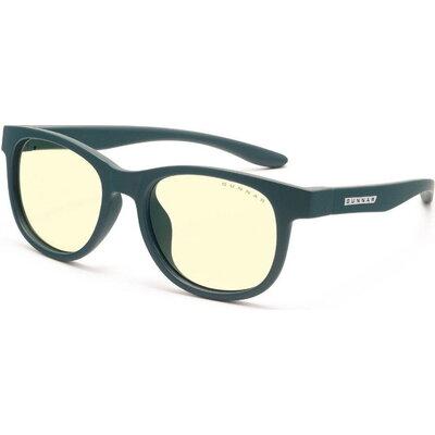 Детски компютърни очила GUNNAR Rush Kids Small, Amber Natural, Зелен
