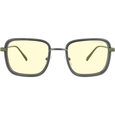 Геймърски очила GUNNAR Fallout Vault 33 Gunmetal/Olive - Amber