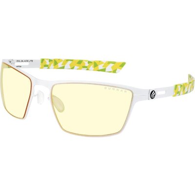 Геймърски очила GUNNAR ESL Blade Lite White, Amber Natural, Бели