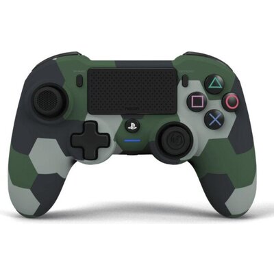 Безжичен геймпад Nacon Asymetric Wireless Controller - PS4 - Camo Green