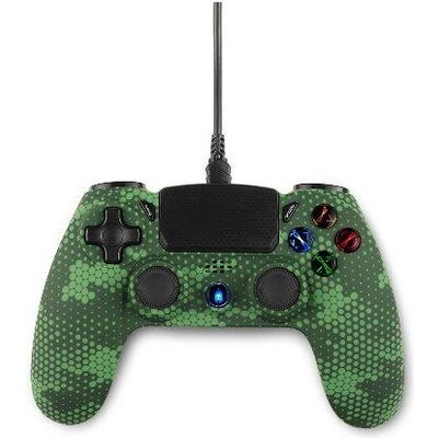 Геймърски контролер Spartan Gear - Hoplite 2 Wired Controller - Super Gamer (Special Edition) PC/PS4 Green