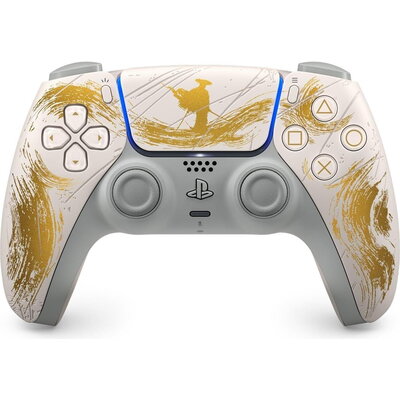 Безжичен контролер Sony DualSense - Ghost of Yotei Gold Limited Edition