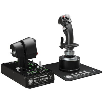Джойстик и контролен панел,  авиосимулатор Thrustmaster HOTAS Warthog  за PC, Черен