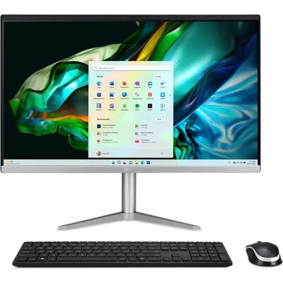 Kомпютър Acer Aspire All-In-One C24-1300, AMD Ryzen 3 7320U, 24" FHD, 8GB DDR5, 512GB SSD