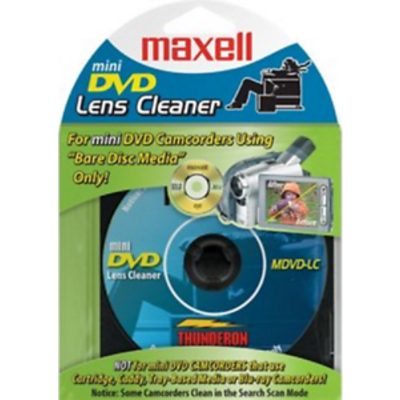 DVD-R Camcorder mini 8 см/ почистващ диск MAXELL /за камери/ blister 1 бр. в PVC case - 