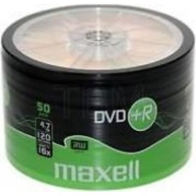 DVD+R MAXELL, 4,7 GB, 16x, 50 бр. - 