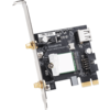 Безжичен PCI Express адаптер Gigabyte GC-WB1733D-I, 2x2 802.11ac 160MHz, Bluetooth 5.0