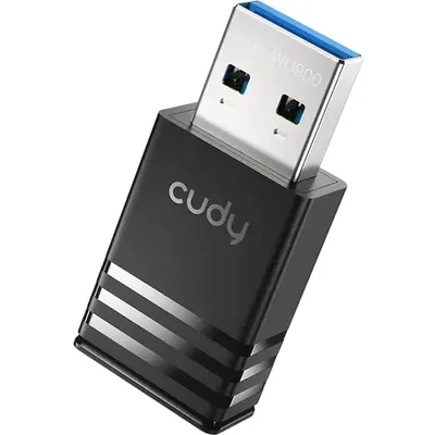 Безжичен адаптер Cudy WU900 WiFi 6, 900 Mbps, USB 2.0