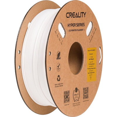Консуматив за 3D принтер Creality Hyper PETG White 1.75mm, 1 кг