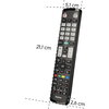 HAMA Универсално дистанционно за Samsung TV, IR, обучаемо, светещи бутони